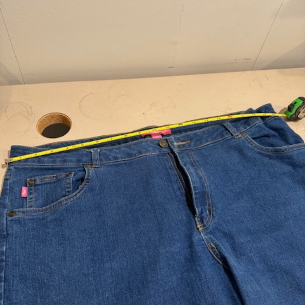 Woman Within Wide Leg Jeans - Picture 3 of 9